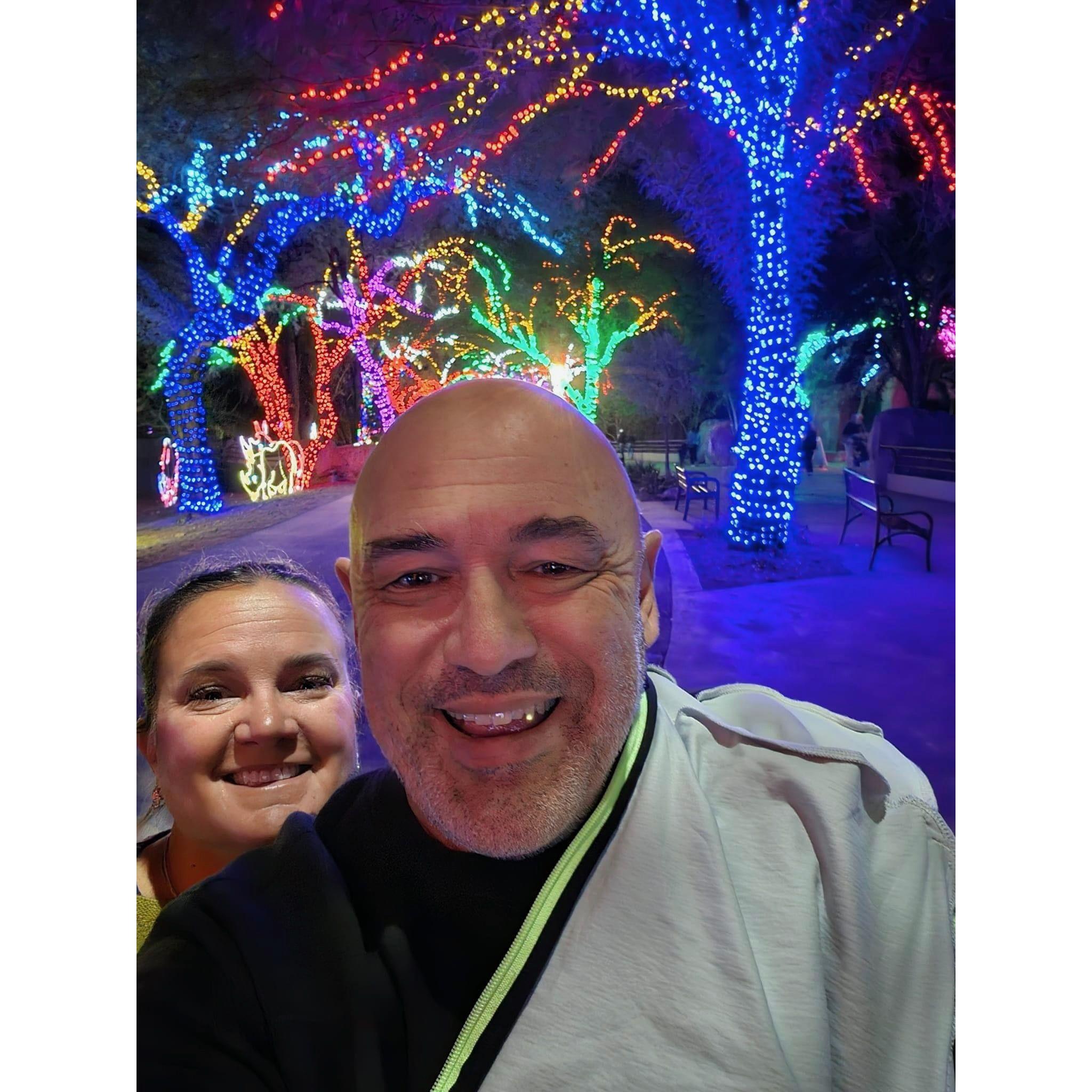 Our first outing at the Zoo when we said we should get married here