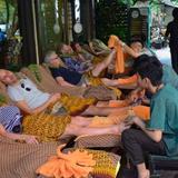 Getting thai massage