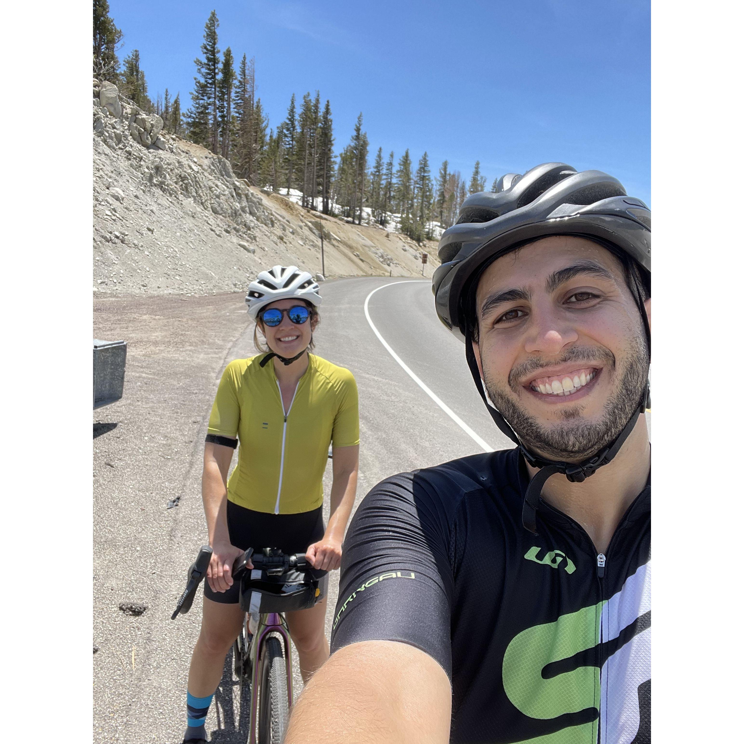 Riding in Tahoe