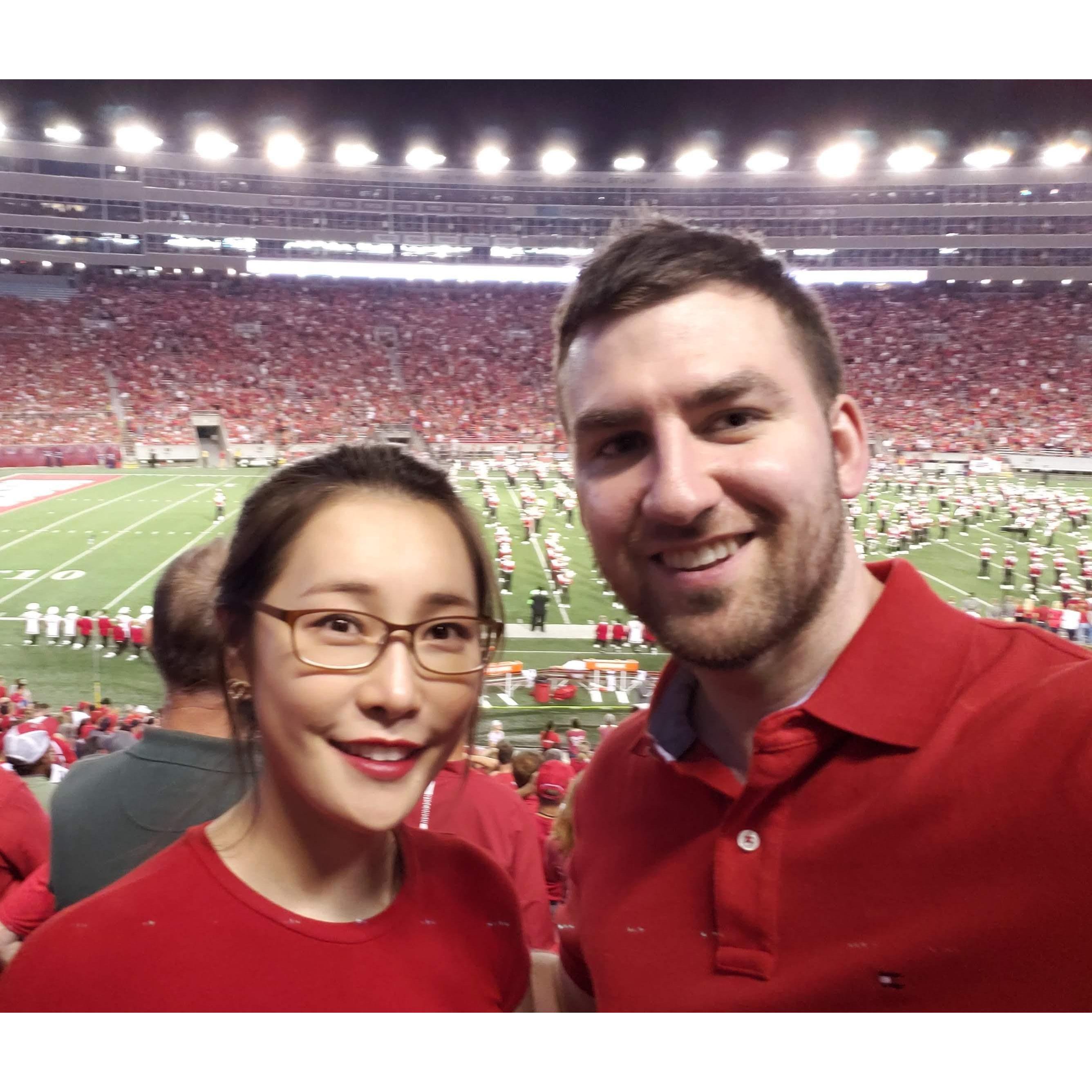 First Badger's Game Together in Wisconsin