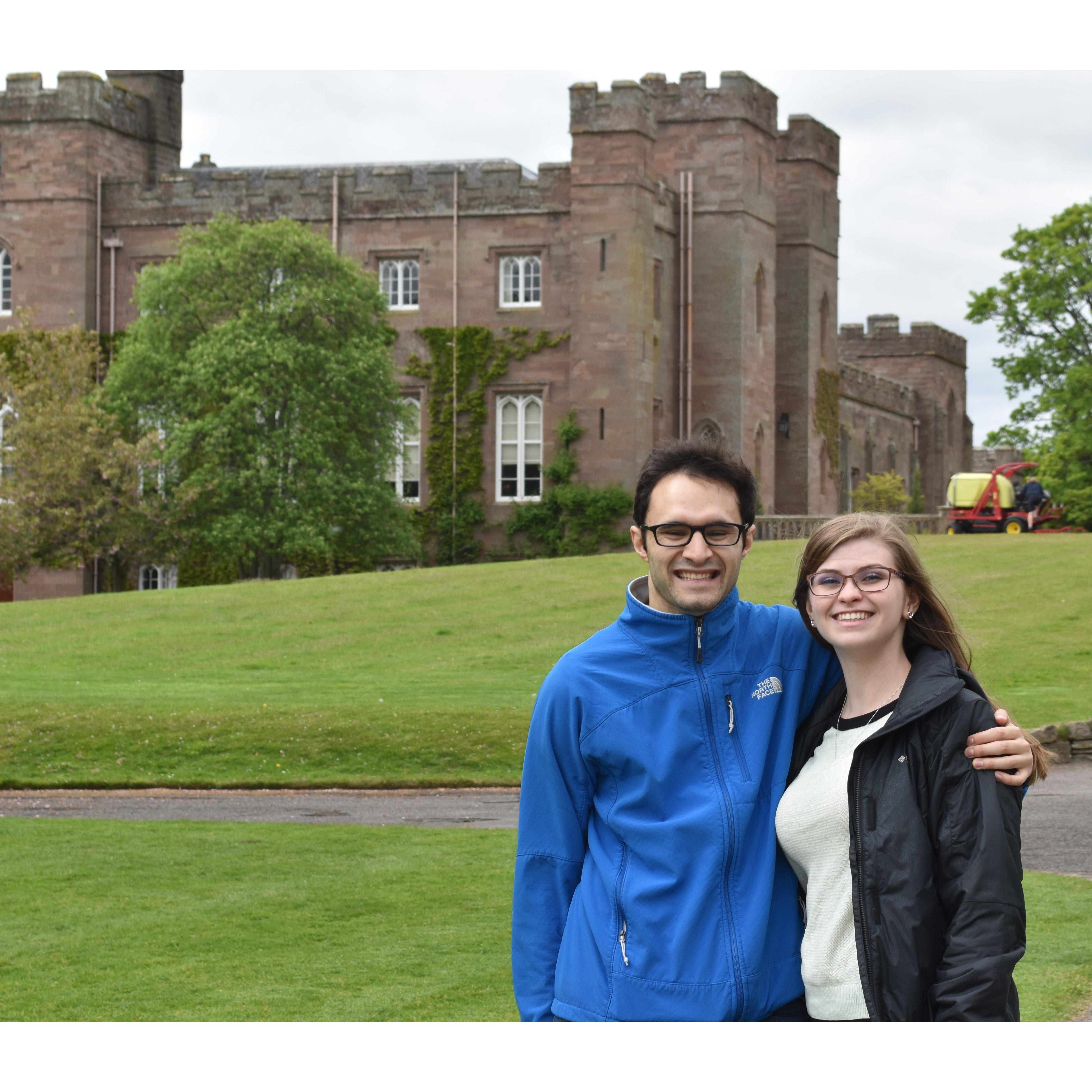 Circa 2018. Visiting Uncle Parto and Aunt Kathy in Scotland. Taken at Scone Palace in Perth.