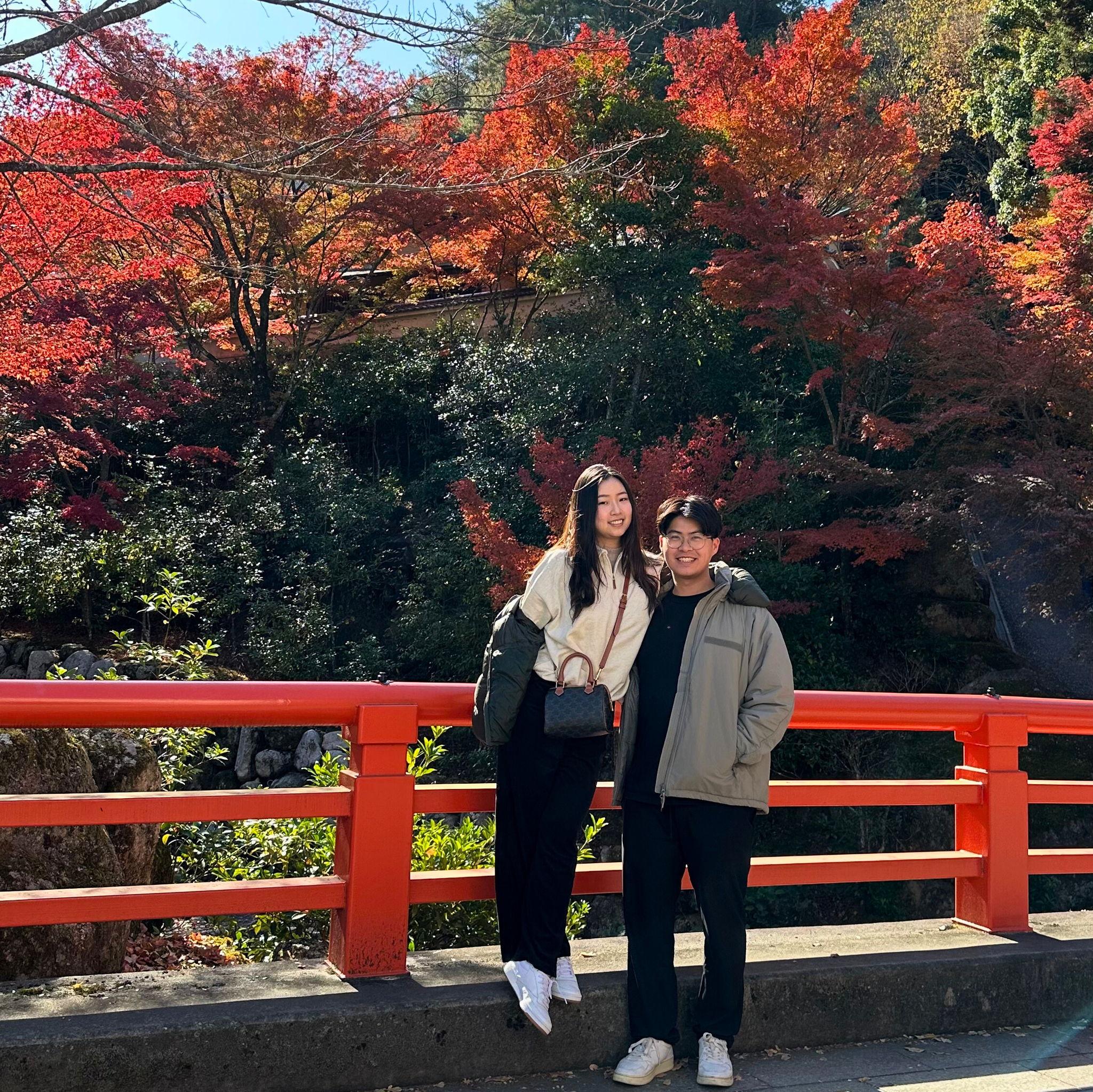 Some random park in Japan during our trip in 2023.