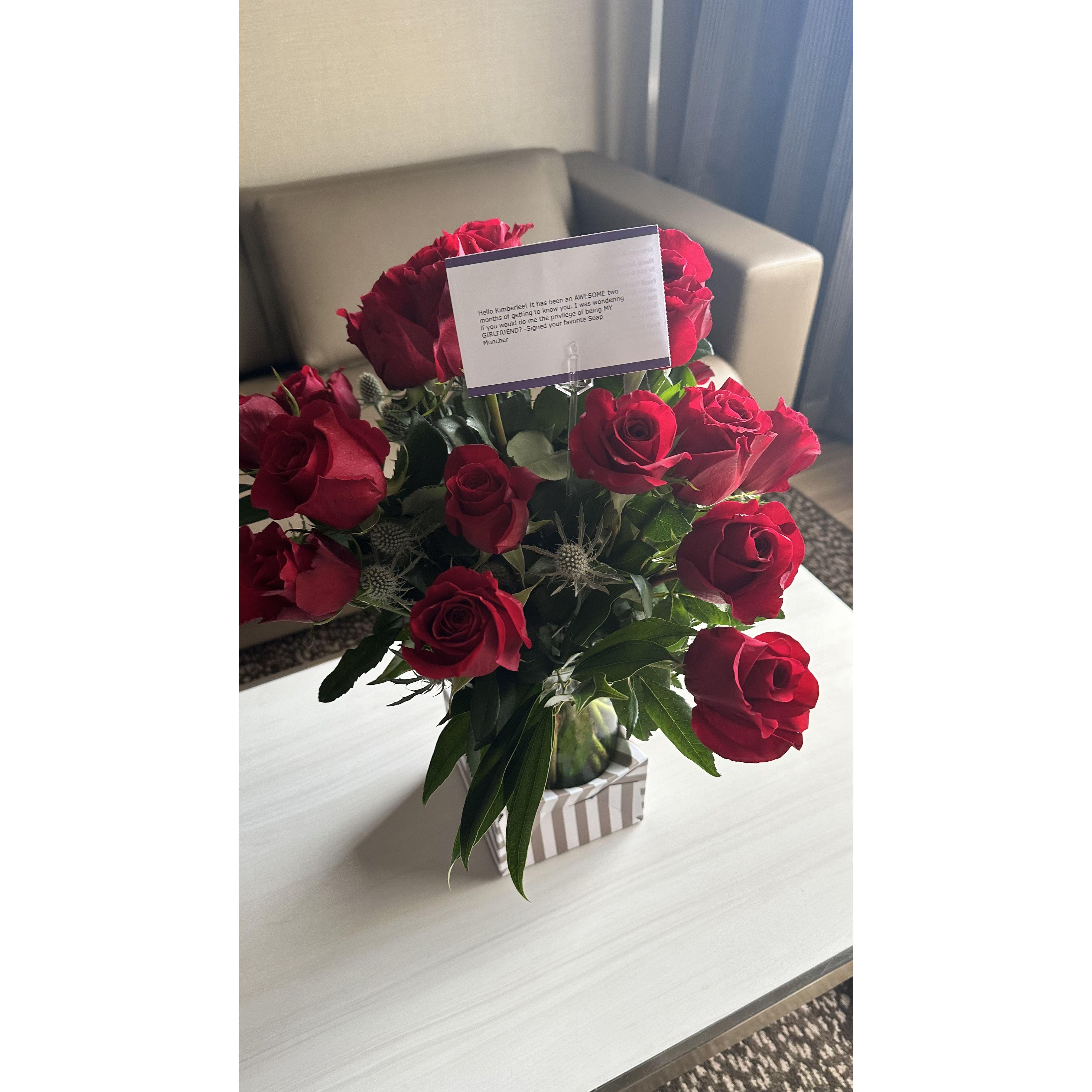 Official "girlfriend proposal" 7/15/24.