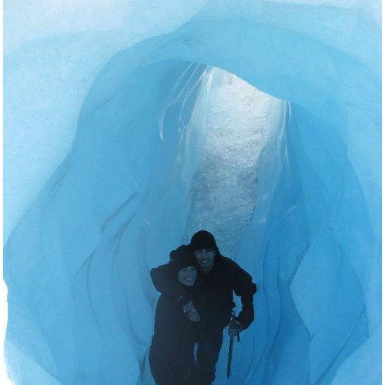 When we were featured on a glacier tourism website, and found out for ourselves that climate change was real.