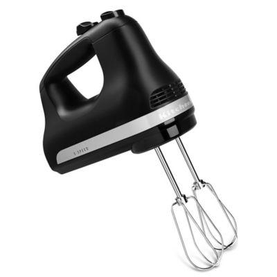 KitchenAid® 5 Speed Hand Mixer in Matte Black