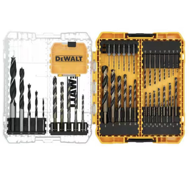 DEWALT Drill Bit Set (44-Piece) with Medium TOUGH CASE DWAMD44