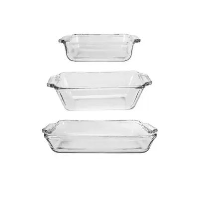 Anchor Hocking® 3-Piece Preferred Glass Bakeware Set