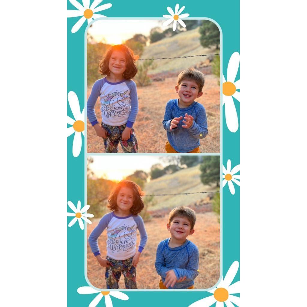 Our niece Coco and nephew Dev! :) the most fun kids around