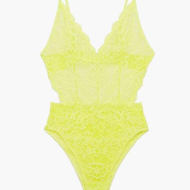 Floral Lace Teddy