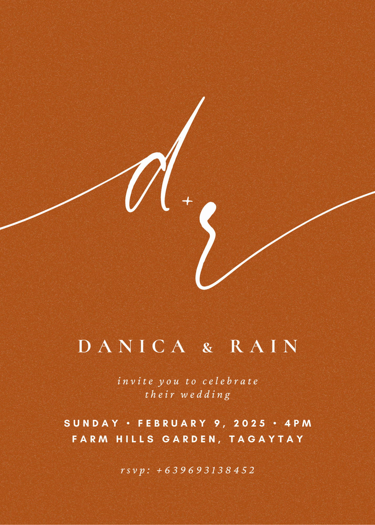 The Wedding Website of Rain Bautista and Danica Bolos
