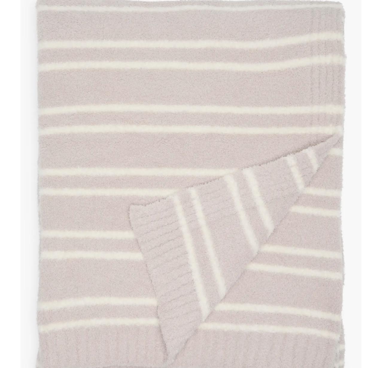 Barefoot Dreams CozyChic® Double Stripe Throw Blanket