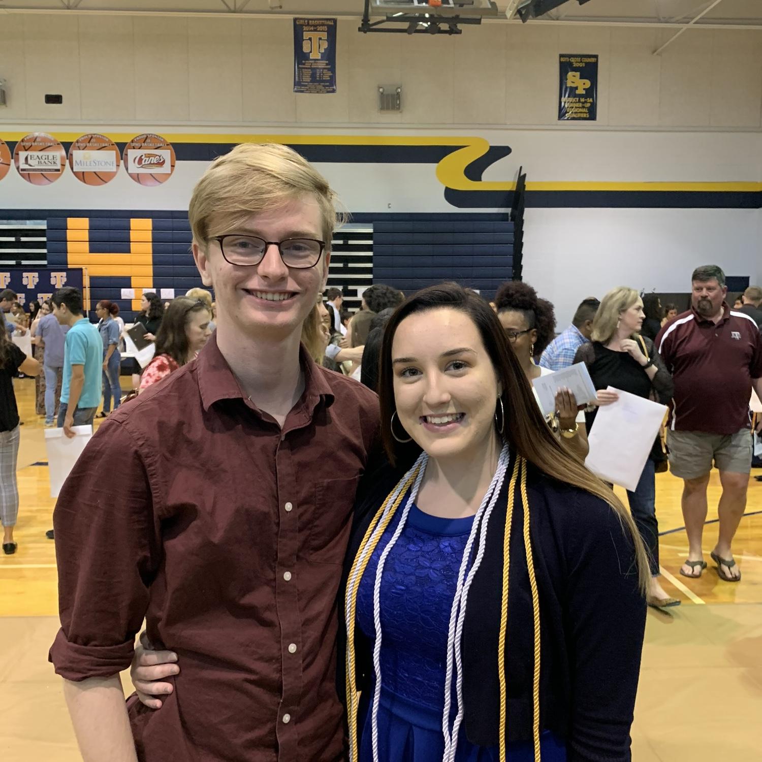 Jo's senior award ceremony