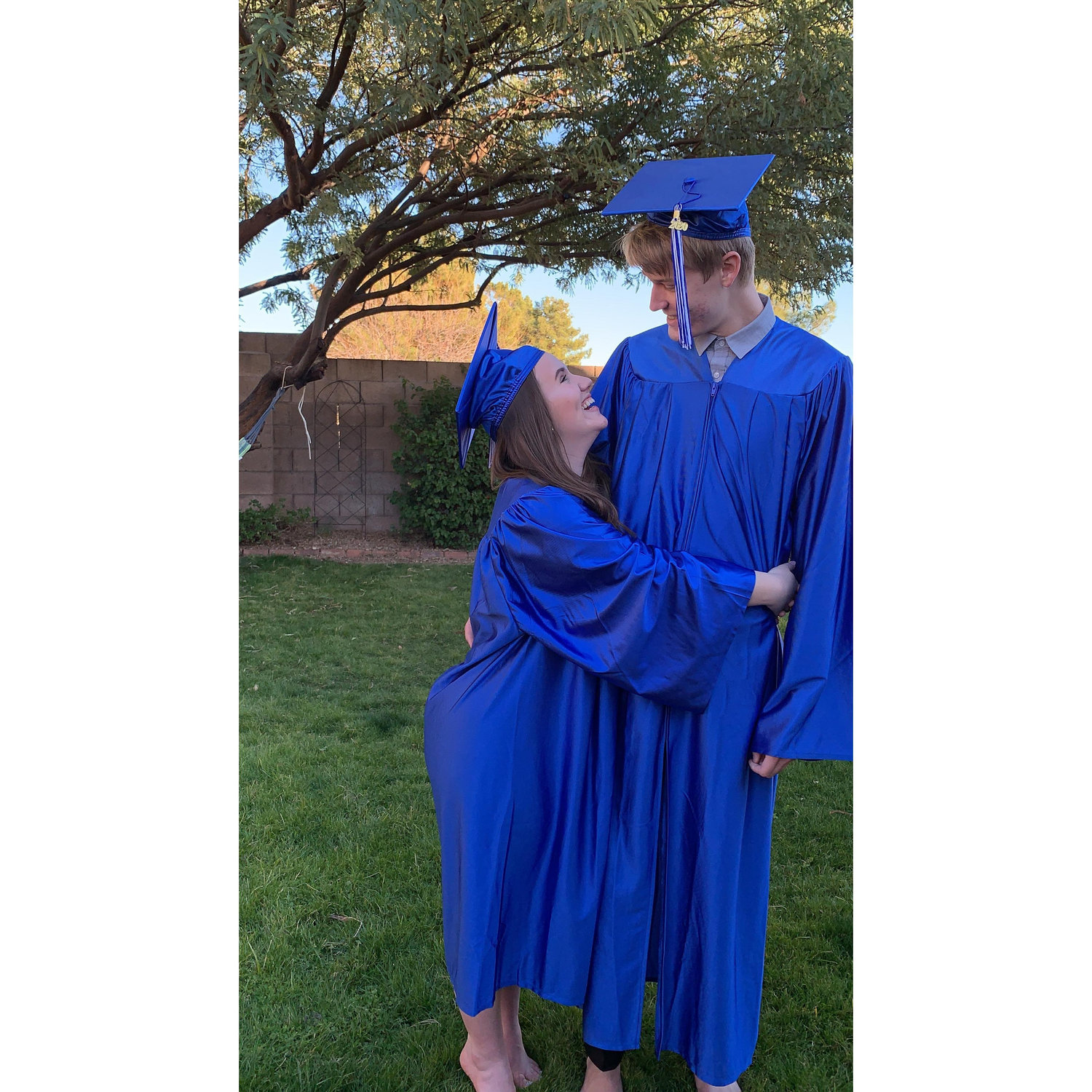 Nick and Caitlin graduated high school and celebrated with family!