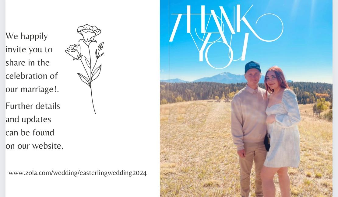 The Wedding Website of Bethany Gutierrez and Dylan Easterling