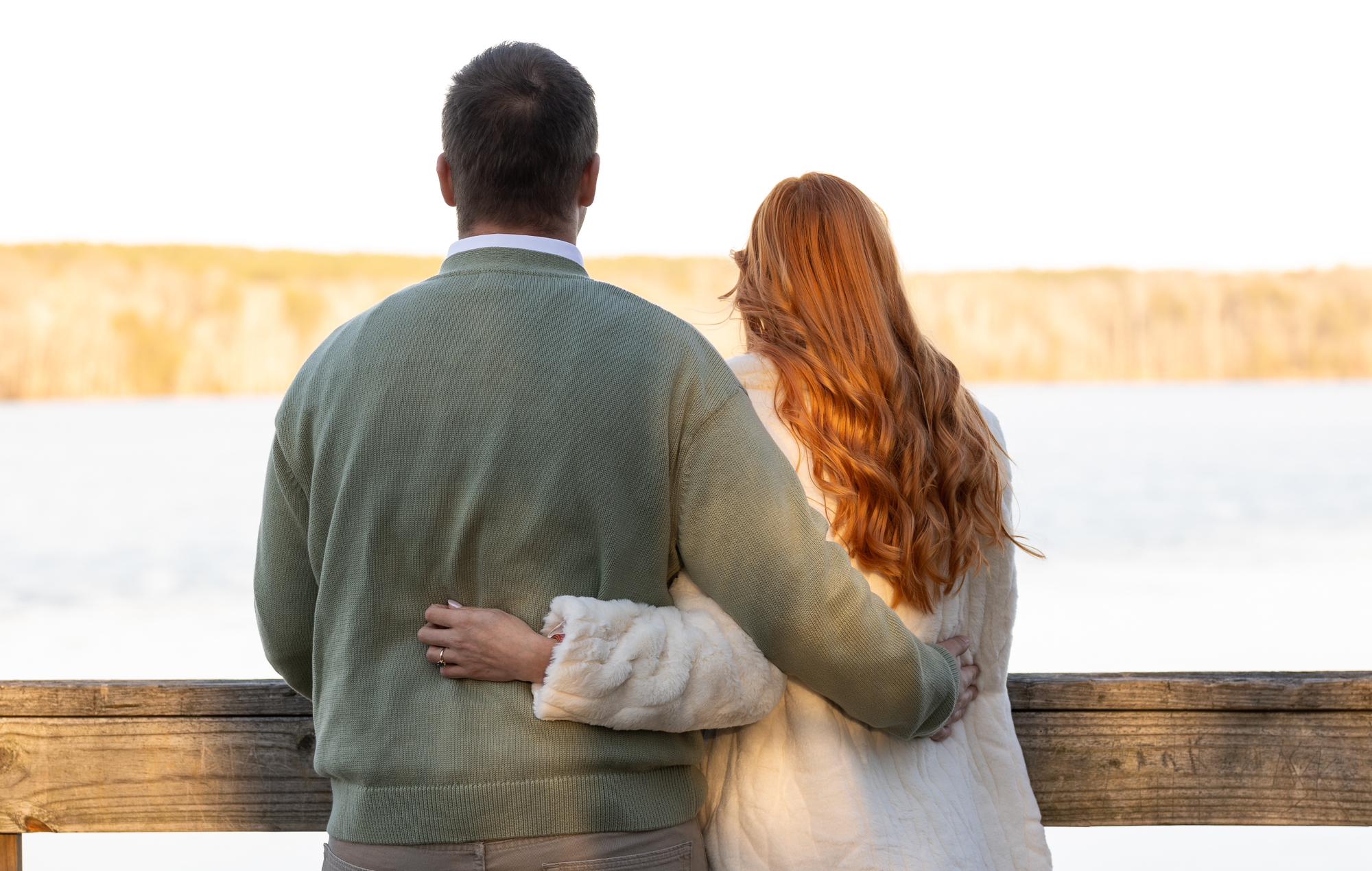 The engagement photos