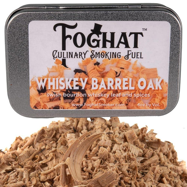 Cocktail Smoker Wood Chips - 4oz Whiskey Barrel Oak Shavings for Smoker, Whiskey & Drink Infuser Kit - Culinary Wooden Smoking Chips for Hand Held Food Smoke Gun & Bourbon Drink Glass Smoker