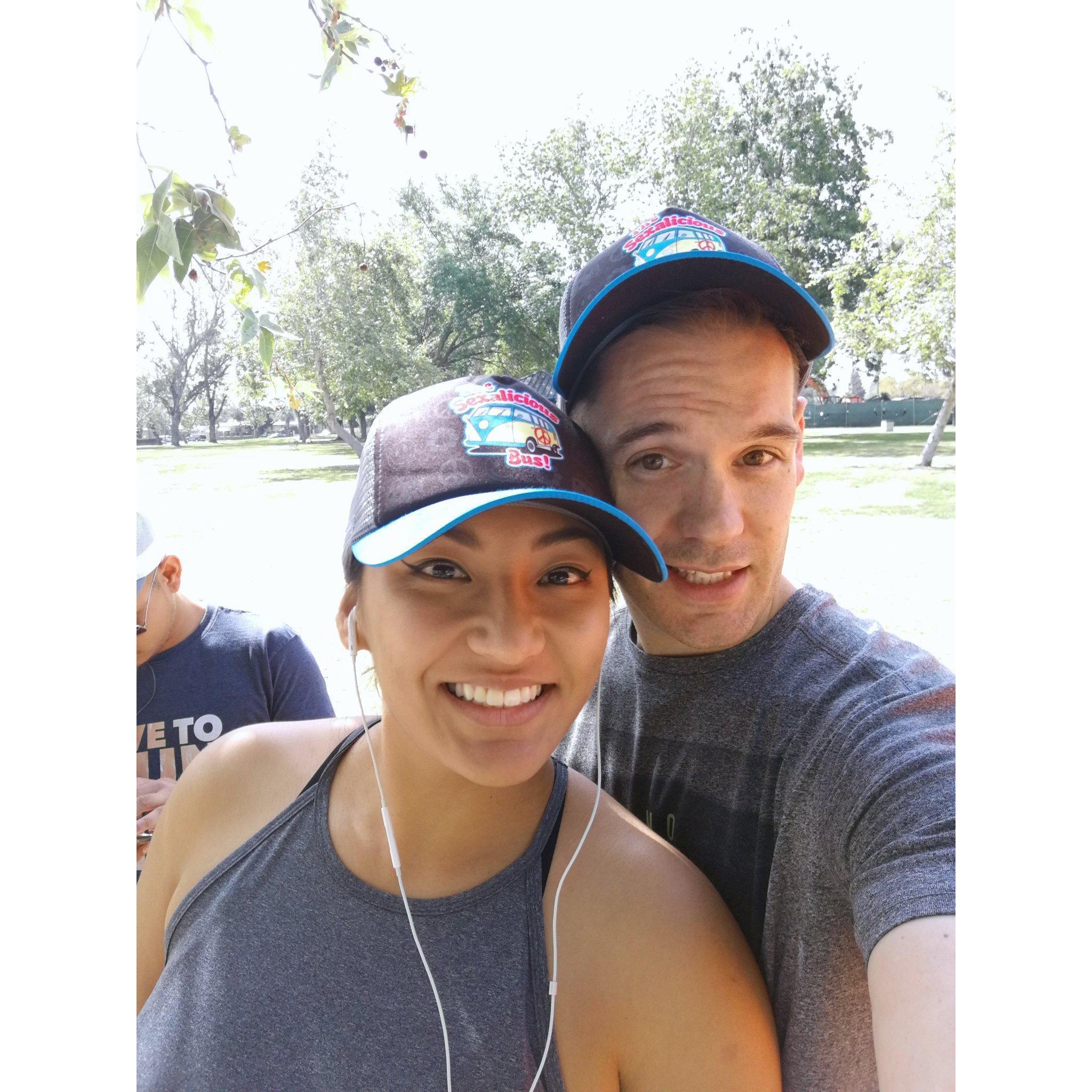 Ragnar Relay as a couple.