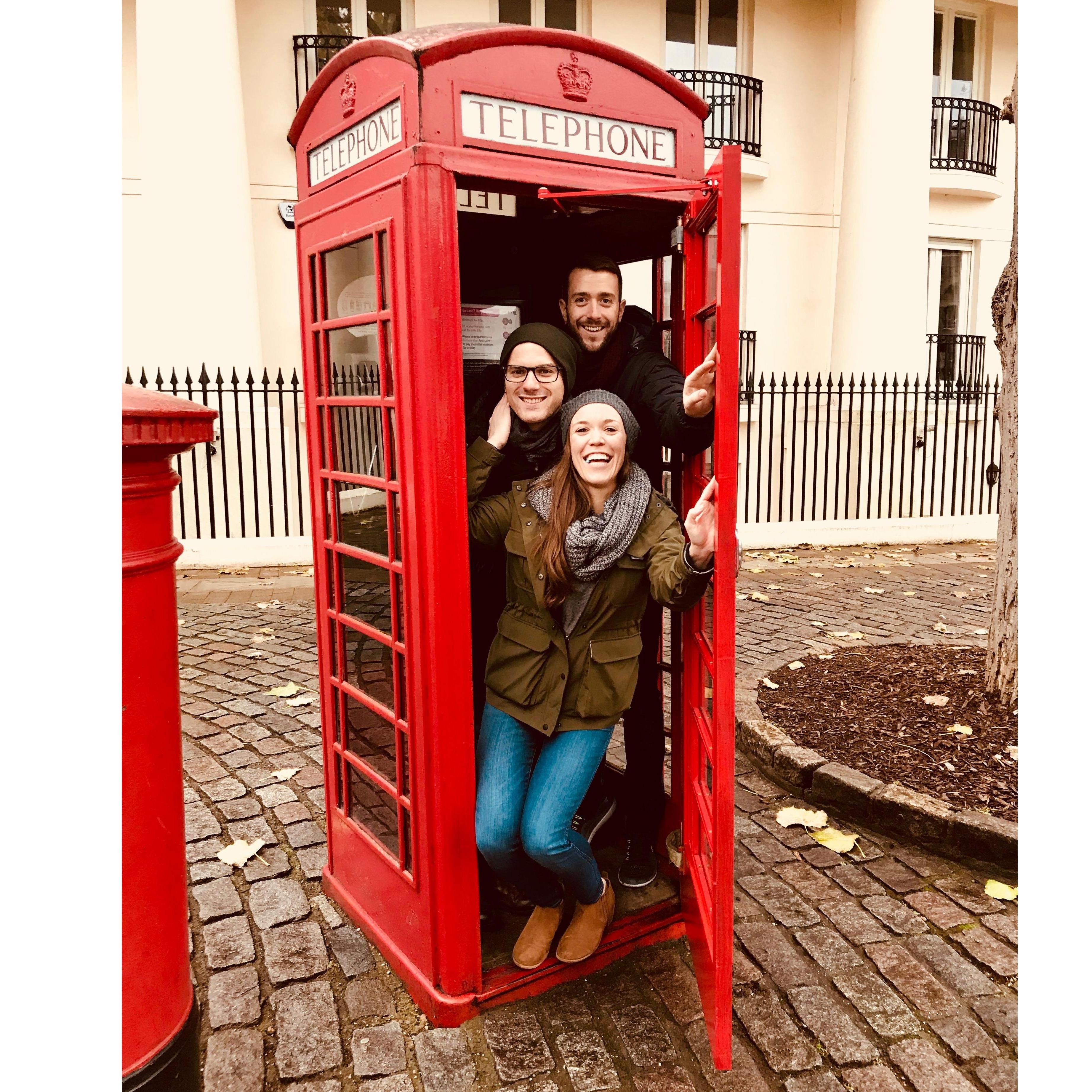 Being the ultimate tourists in London with Syd!