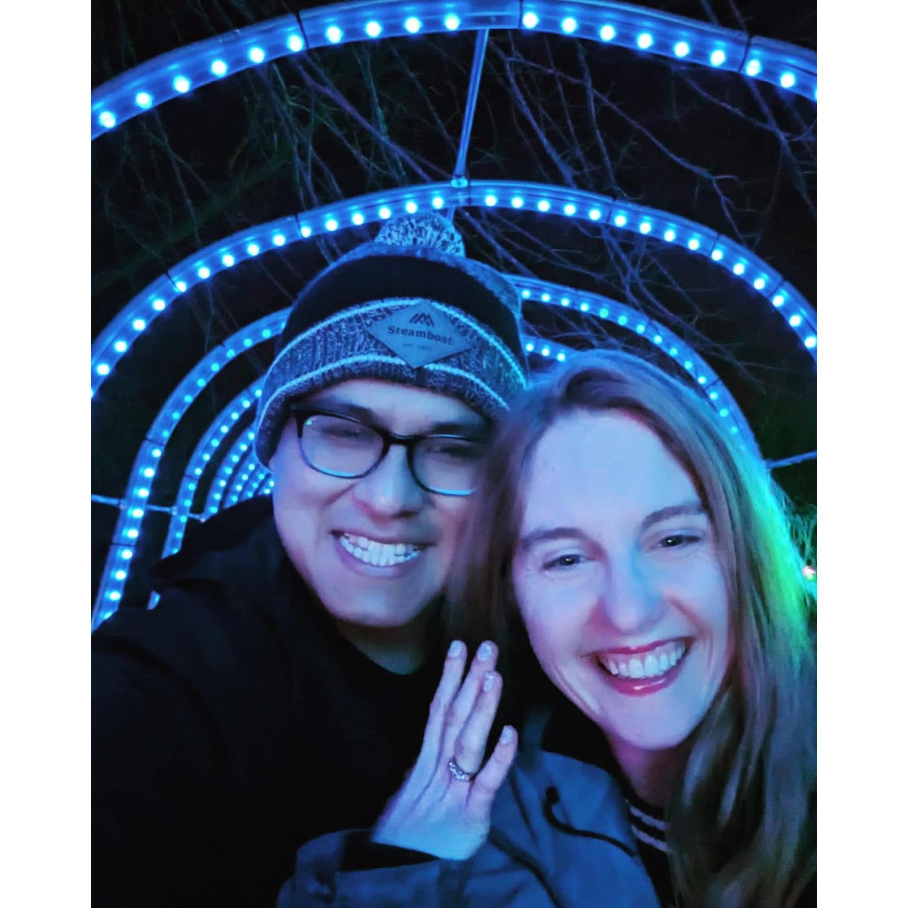The night of the proposal!