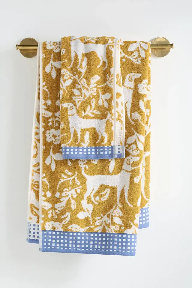 Penny Pup Cotton Woven Towel Collection