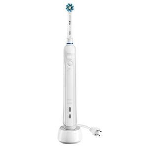 Oral-B White Pro 1000 Power Rechargeable Electric Toothbrush, Powered by Braun