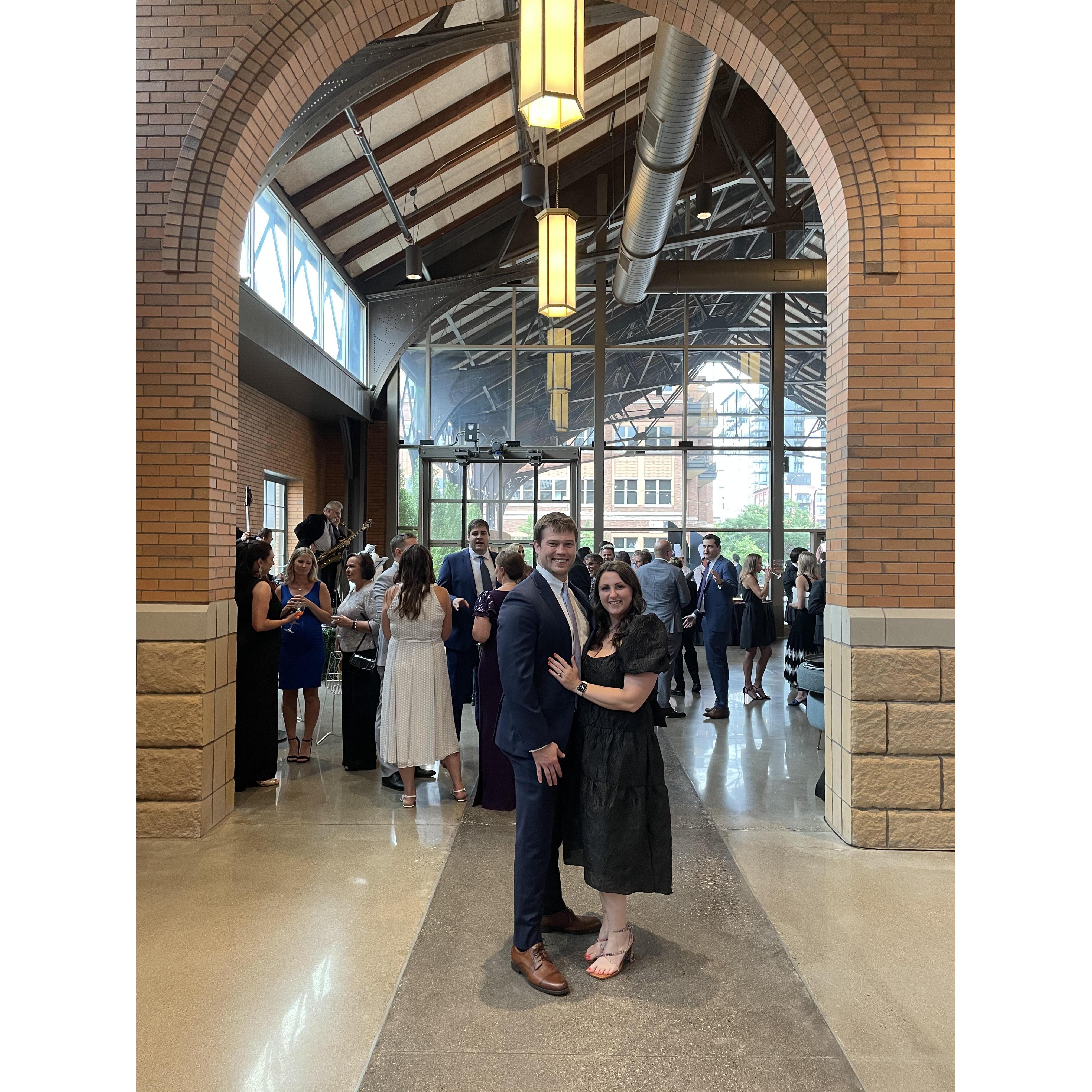 In Minneapolis for Griffin & Sarah's wedding