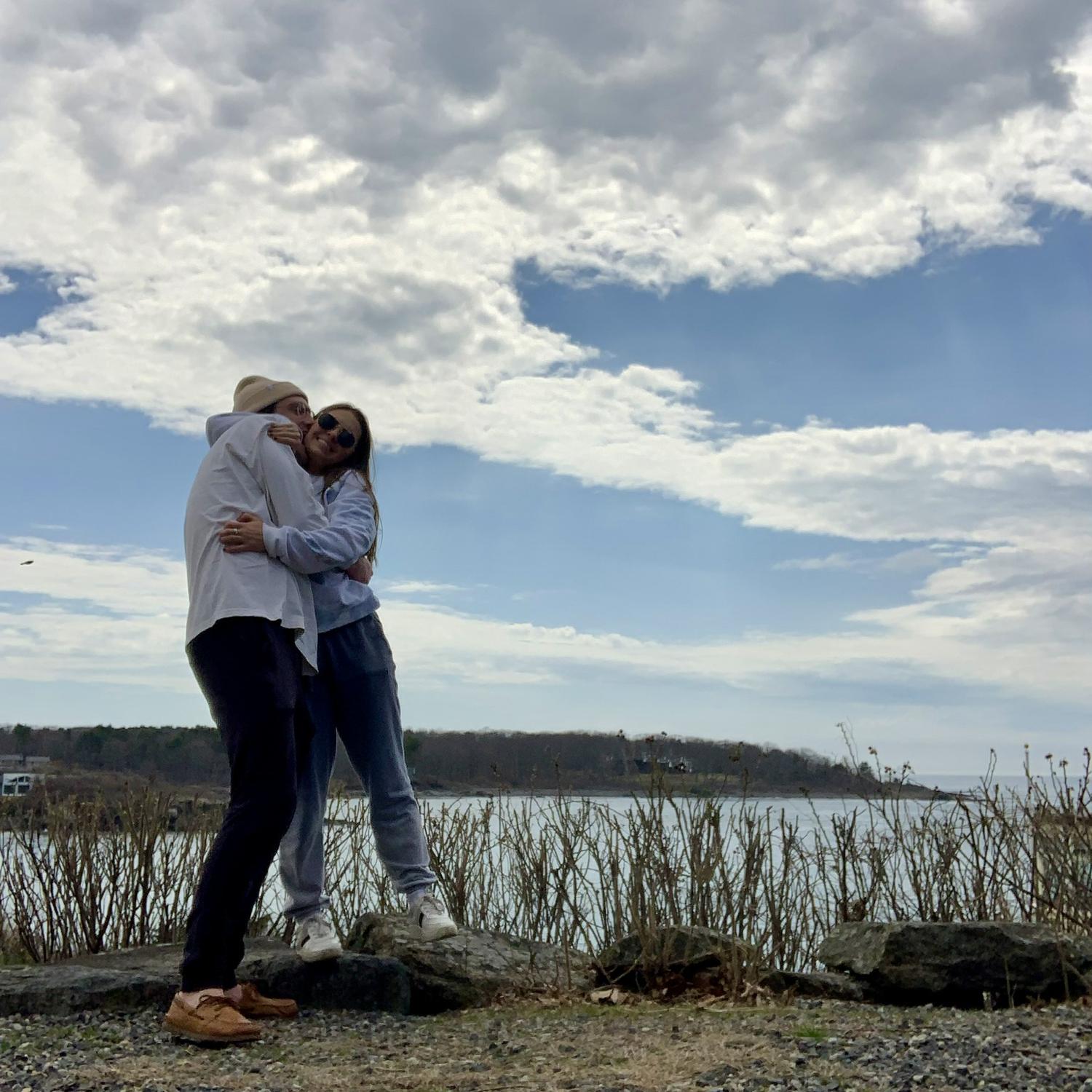 Hugs in Portland, ME