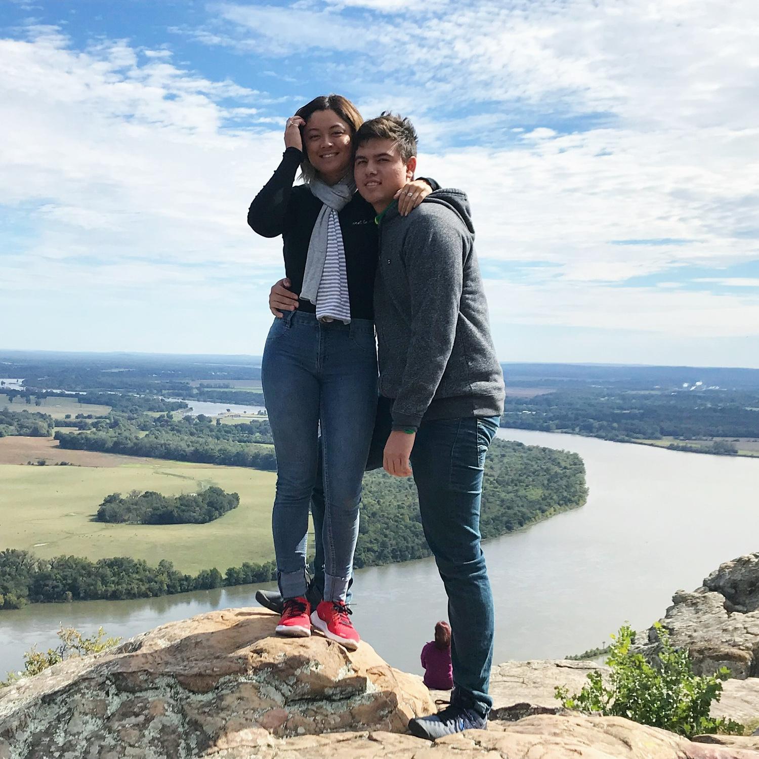 Our first trip together. Arkansas 2018