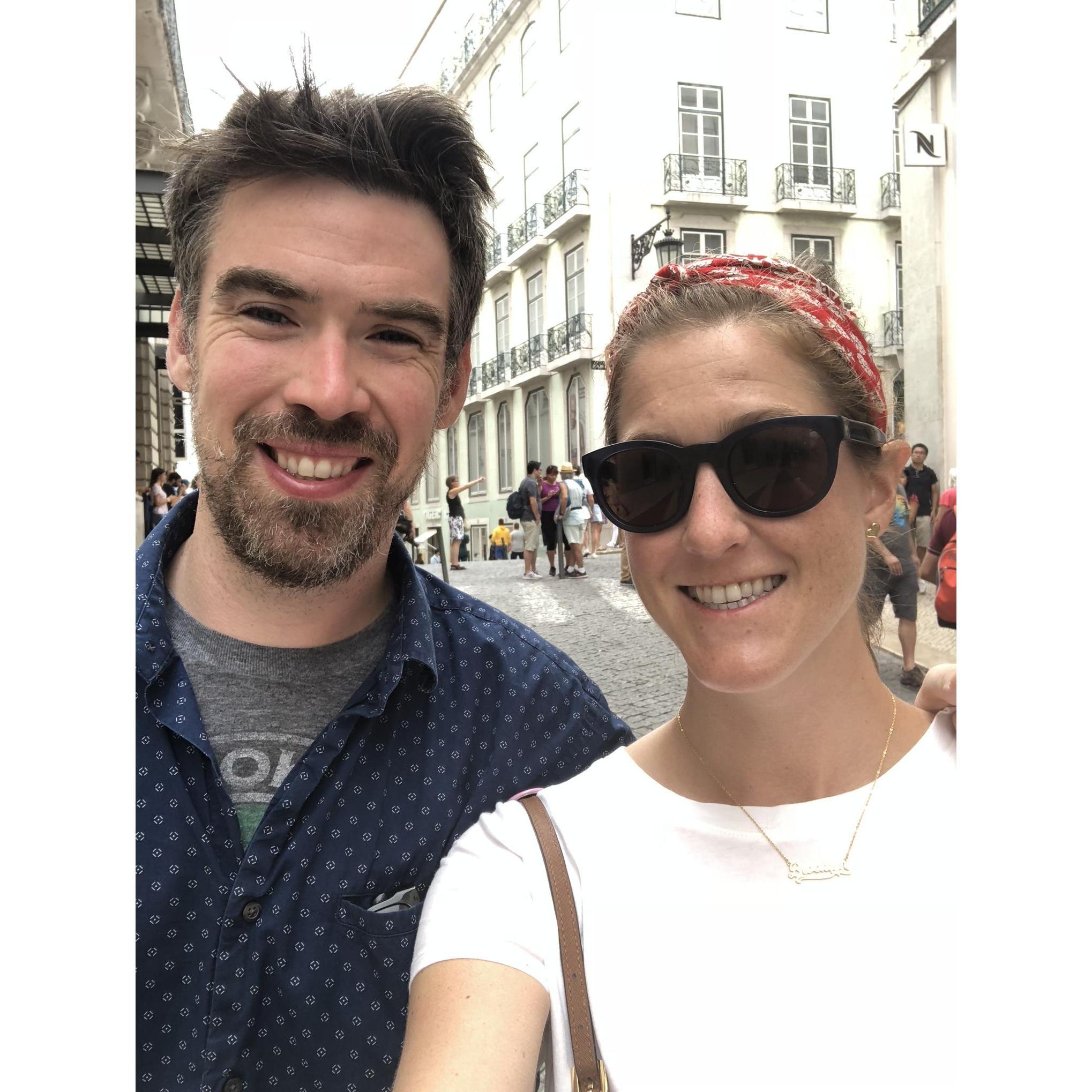 City walkabouts in Lisbon, Portugal.