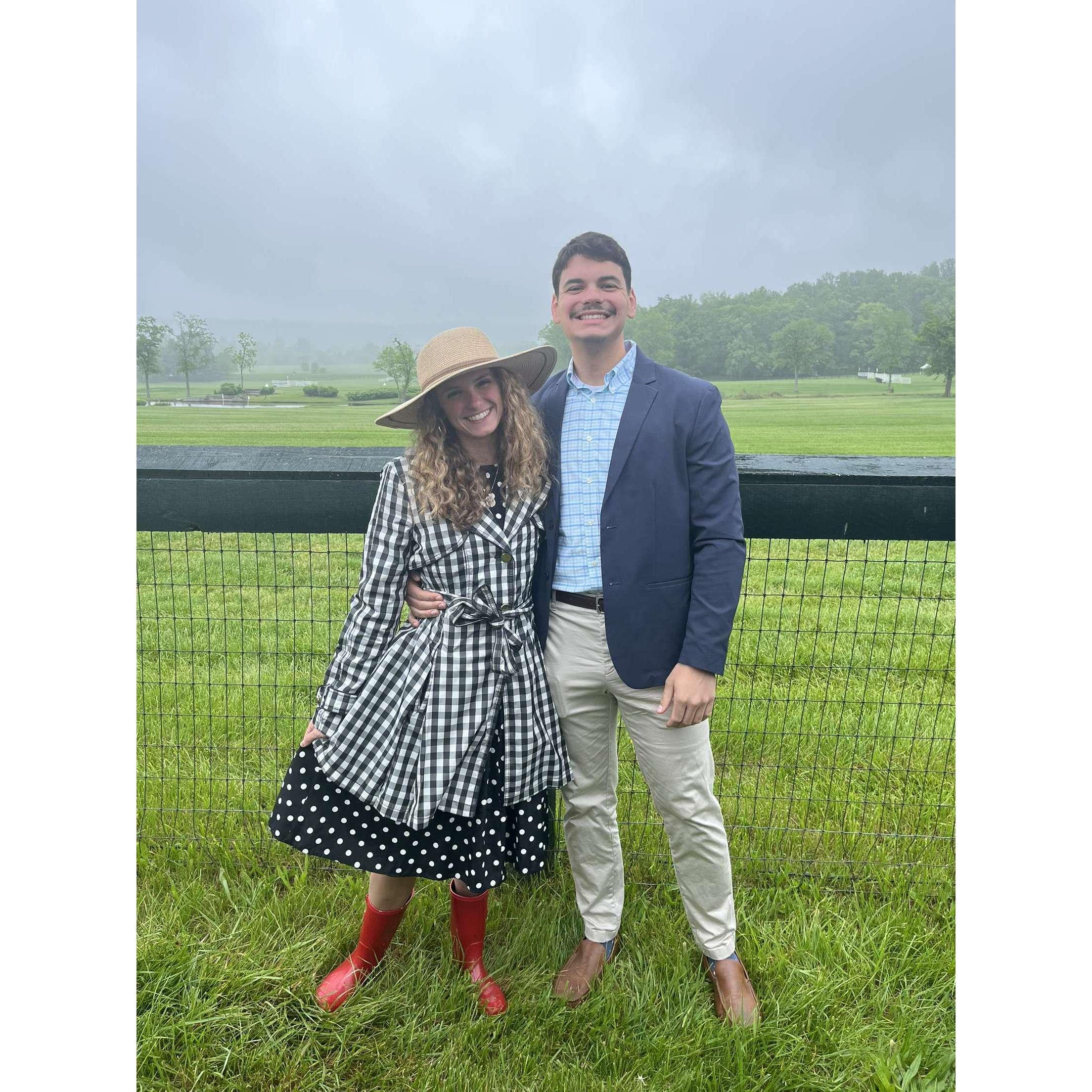 Took him to the Horse Races
