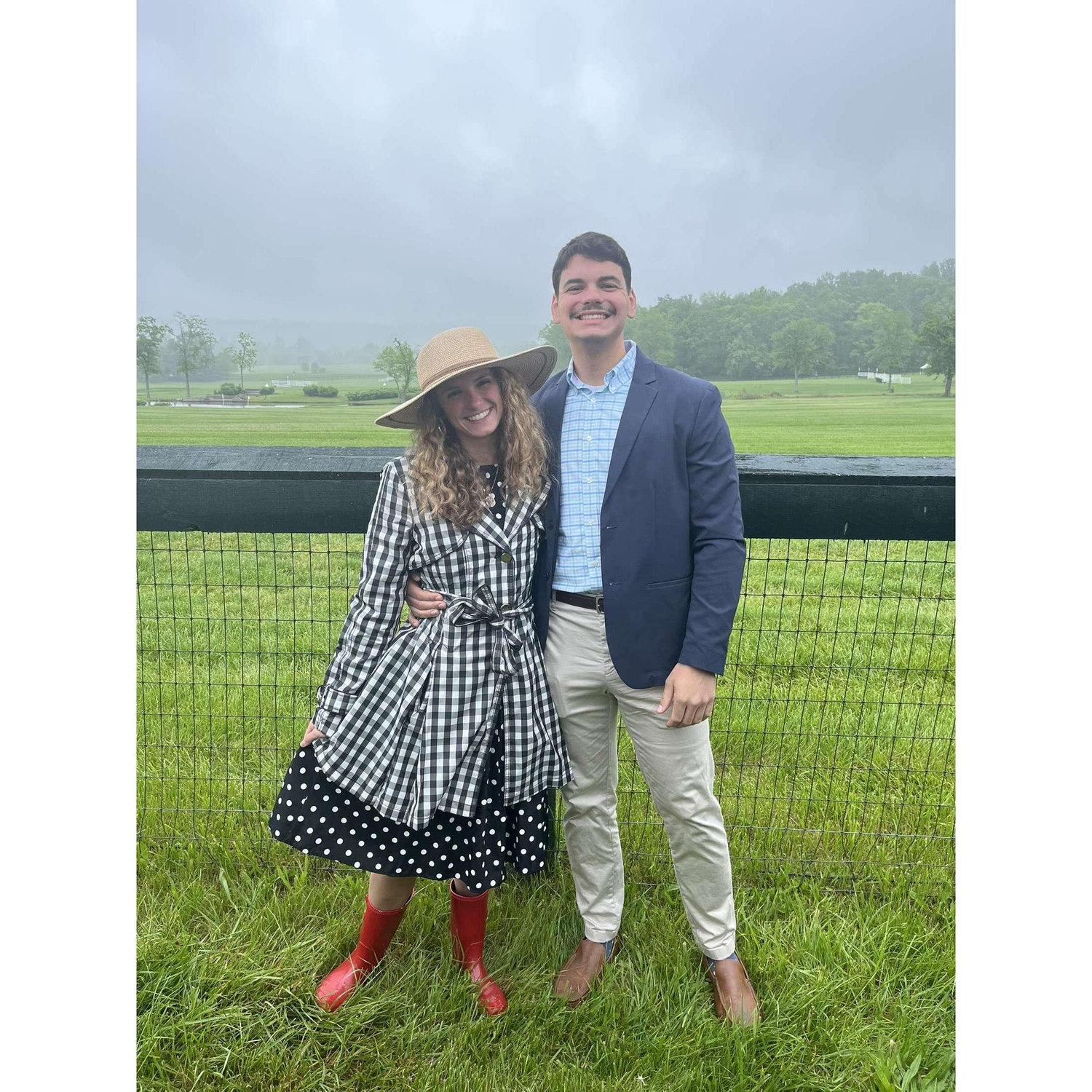 Took him to the Horse Races