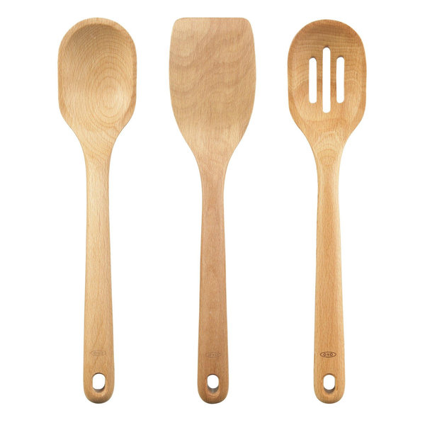 OXO Good Grips 3- Piece Wooden Utensil Set