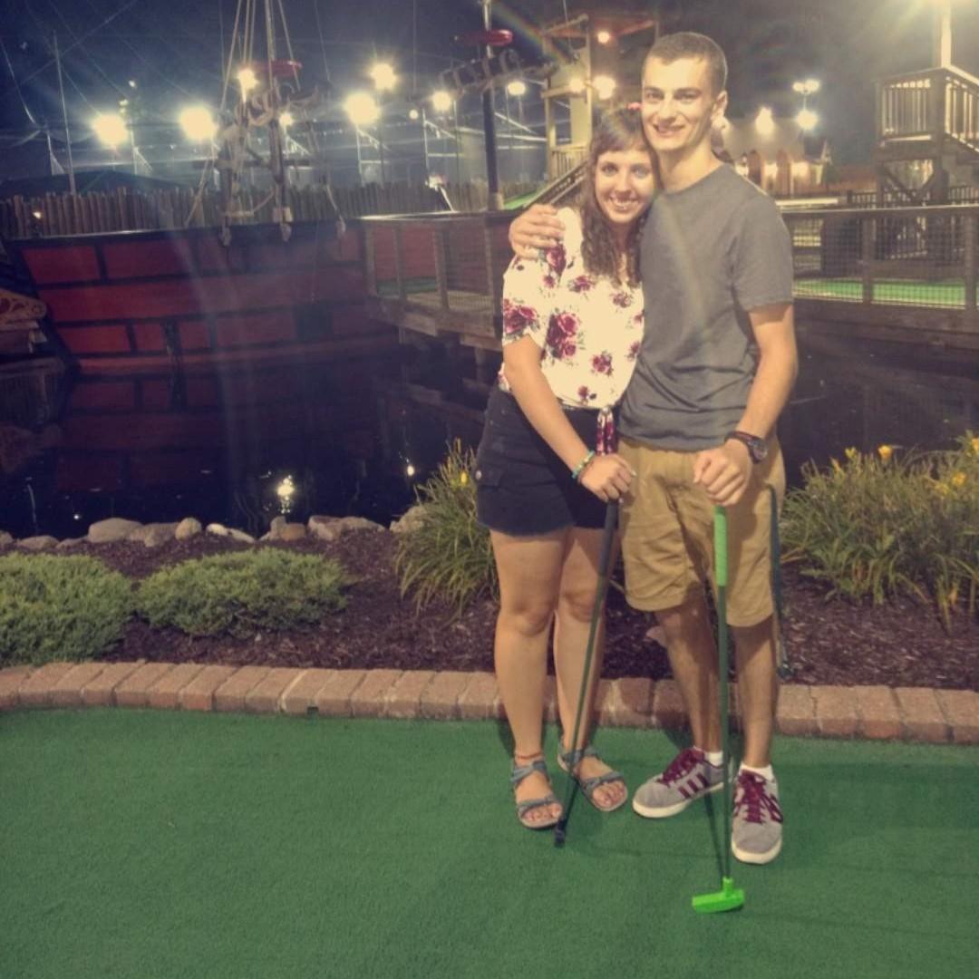 First photo ever taken of us together