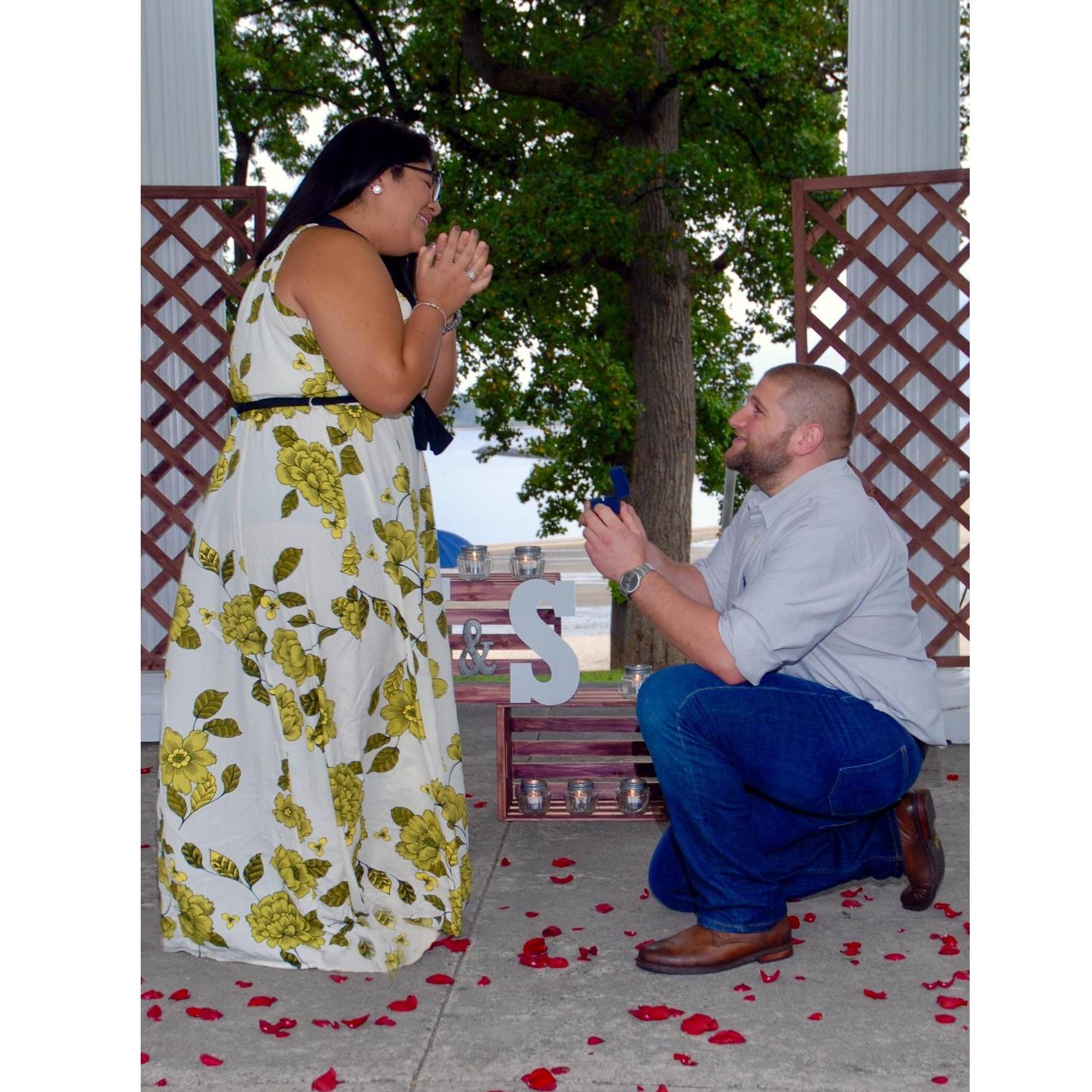 The day we both decided to be one and start a new adventure, one we are sharing will all of you!