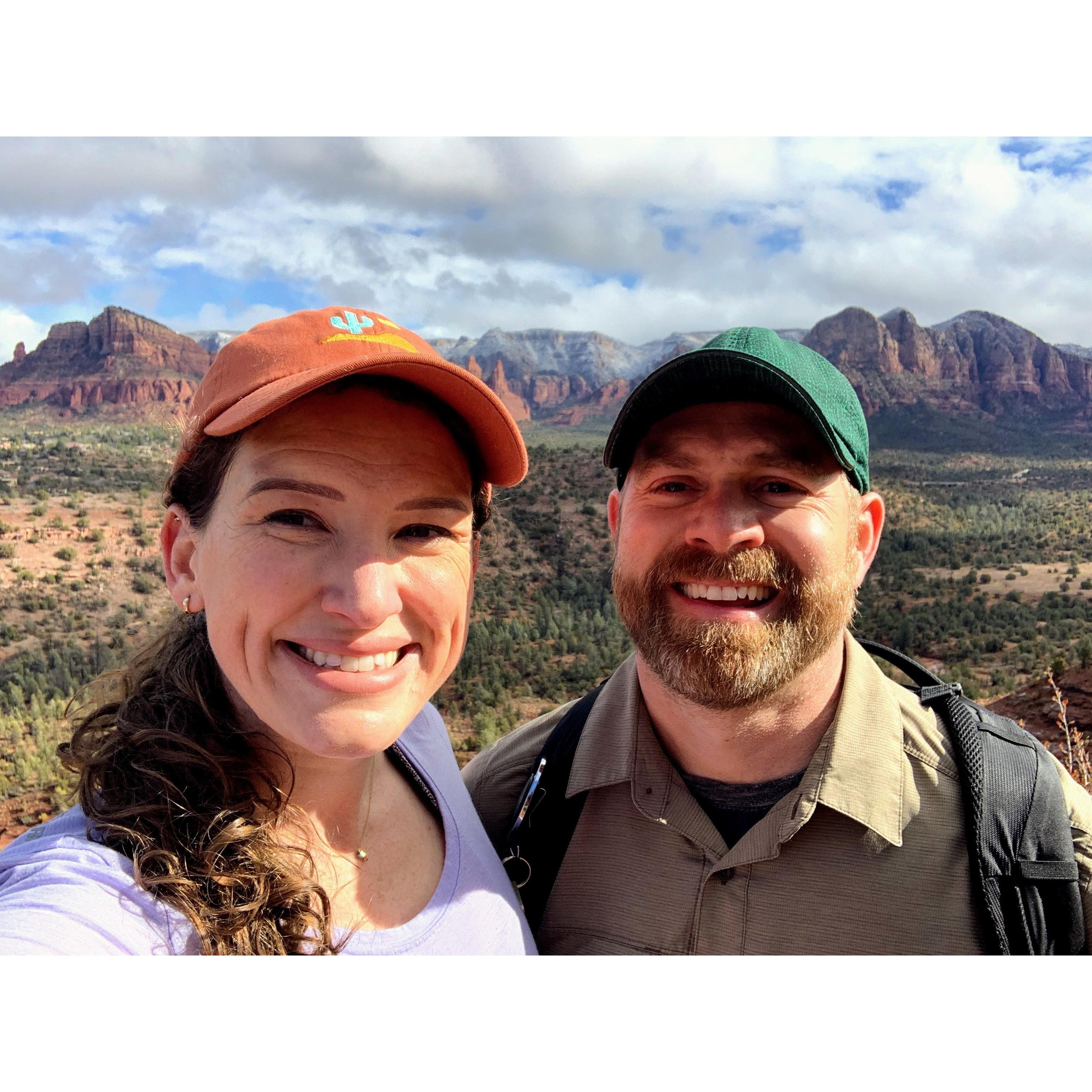 Climbing Cathedral Rock