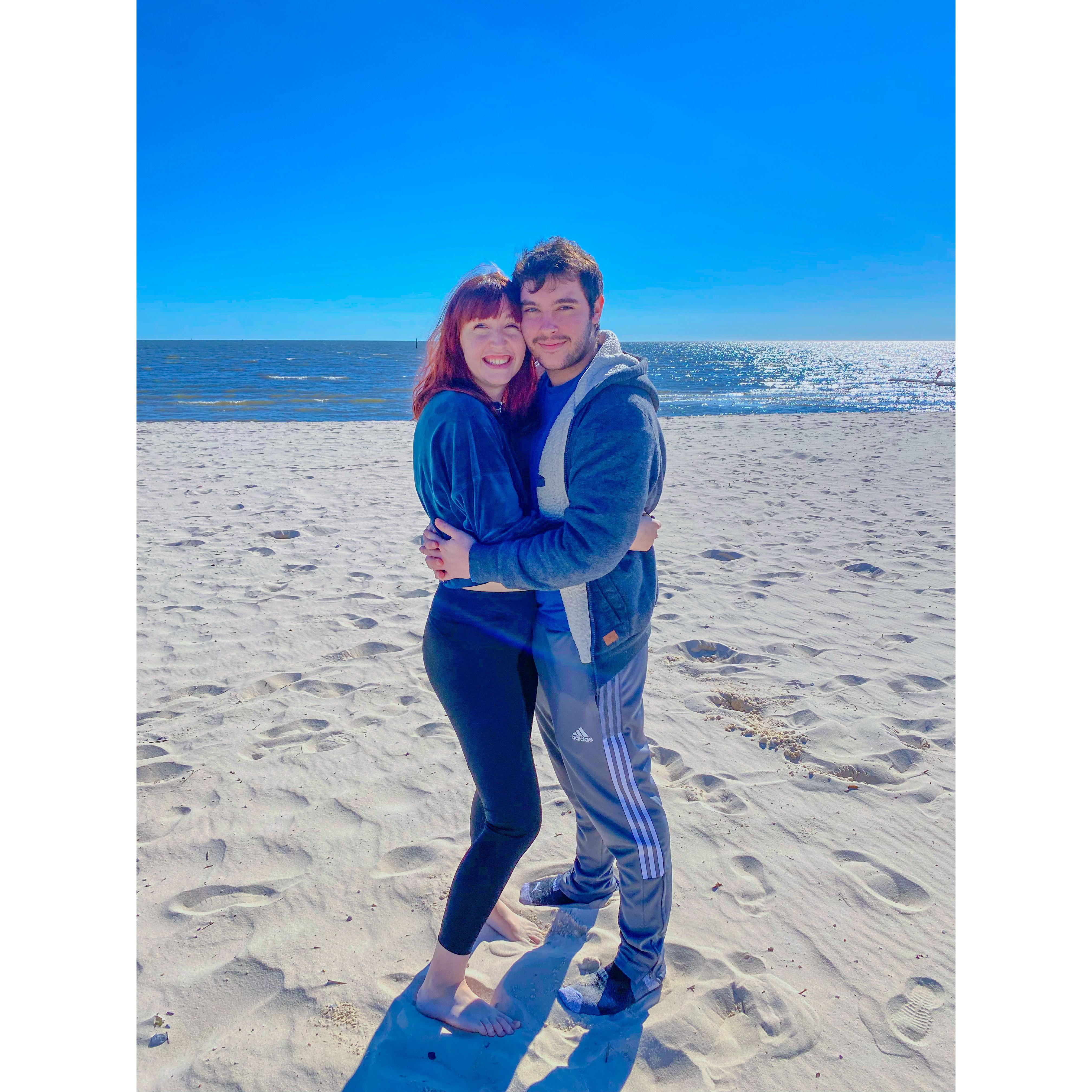 Our first picture together