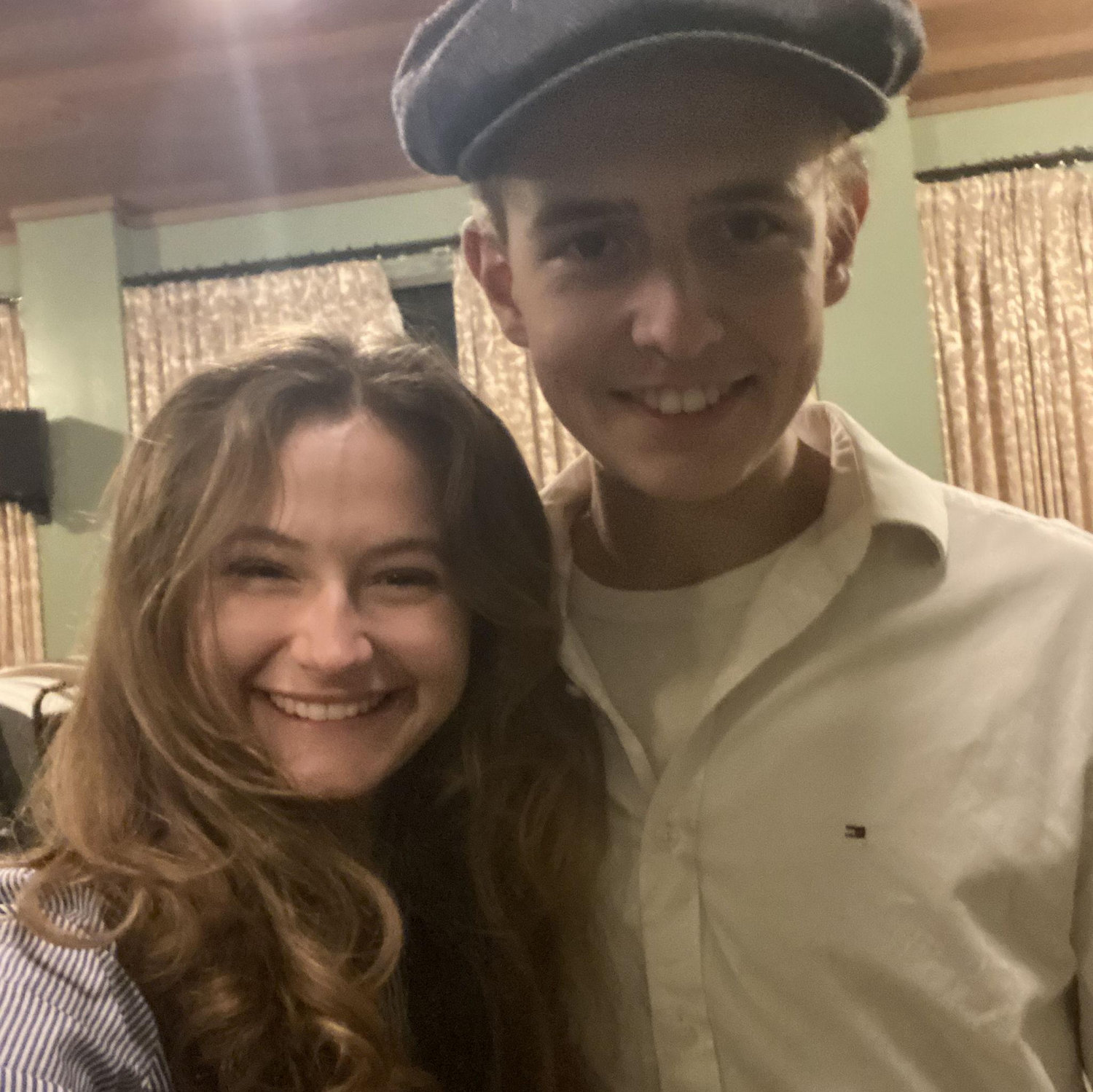 Halloween costume: Newsie and Katherine Plummer