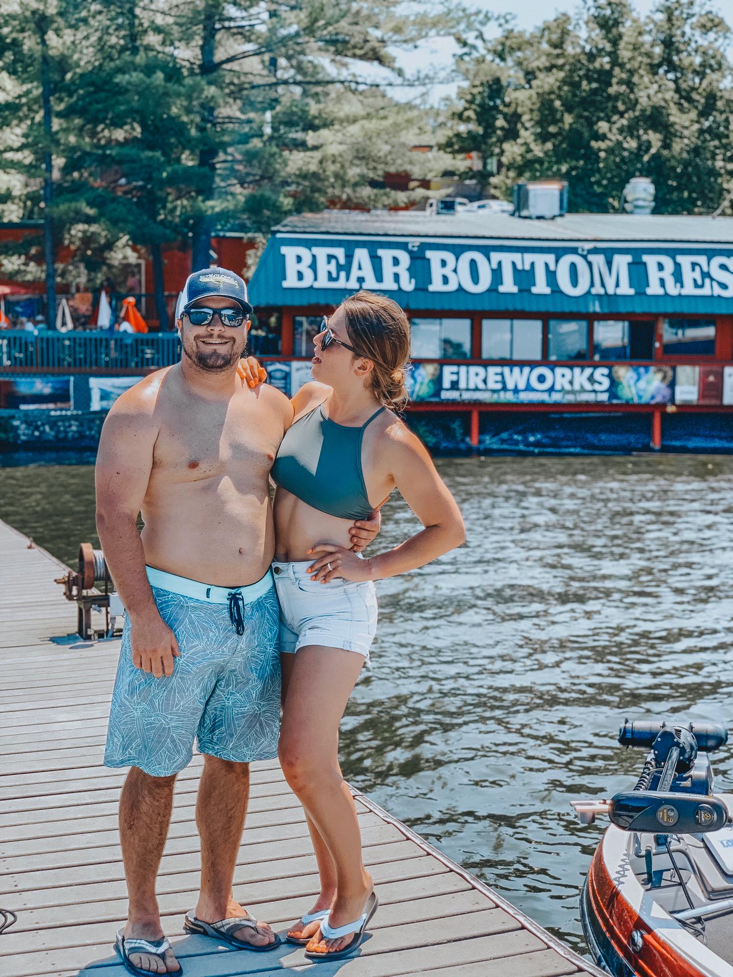 DJ’s family migrated to Missouri for a week nearly every summer to visit either the Lake of the Ozarks or Table Rock Lake. Katie tagged along since their first month of dating in 2013!