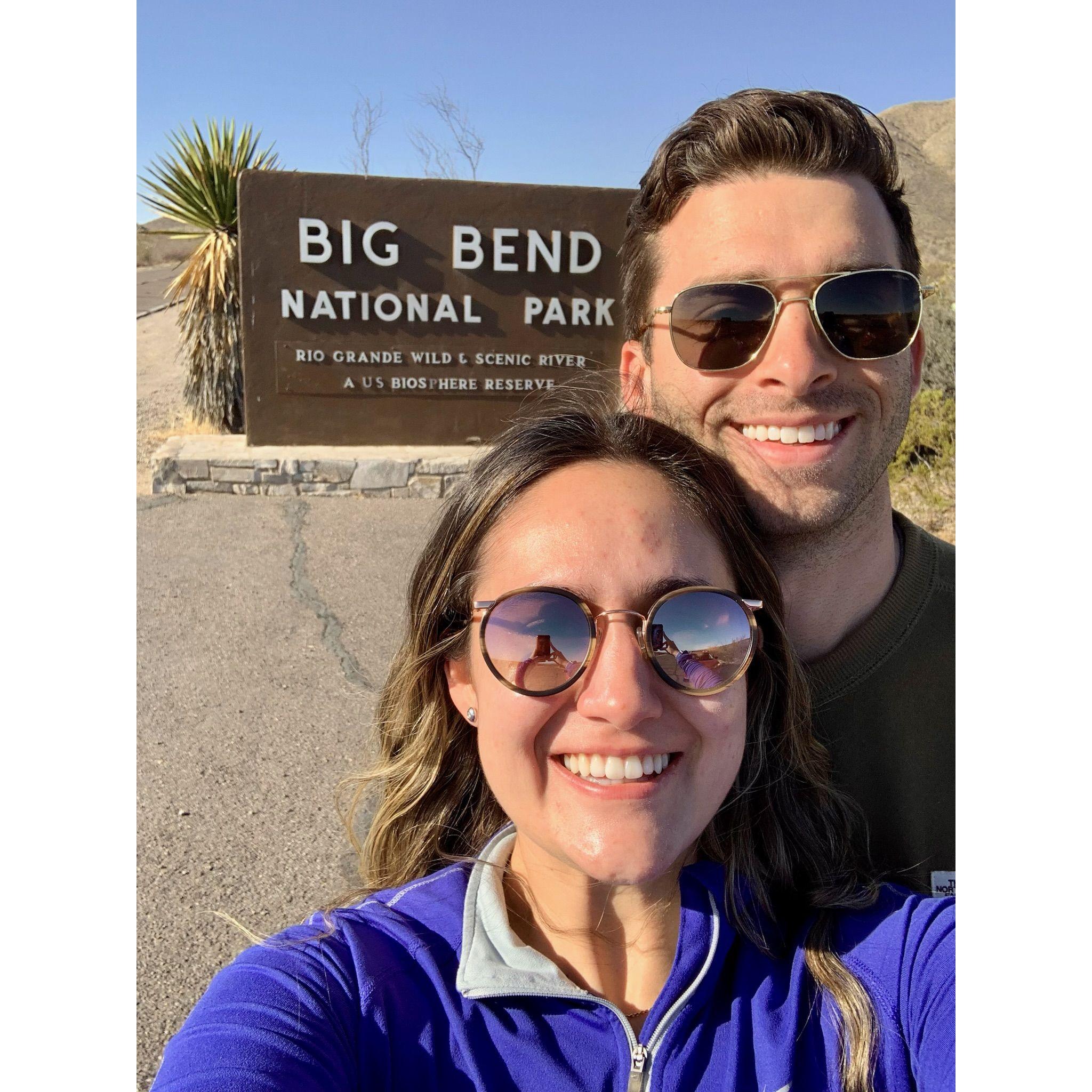 Nichol's first national park! March 2022
