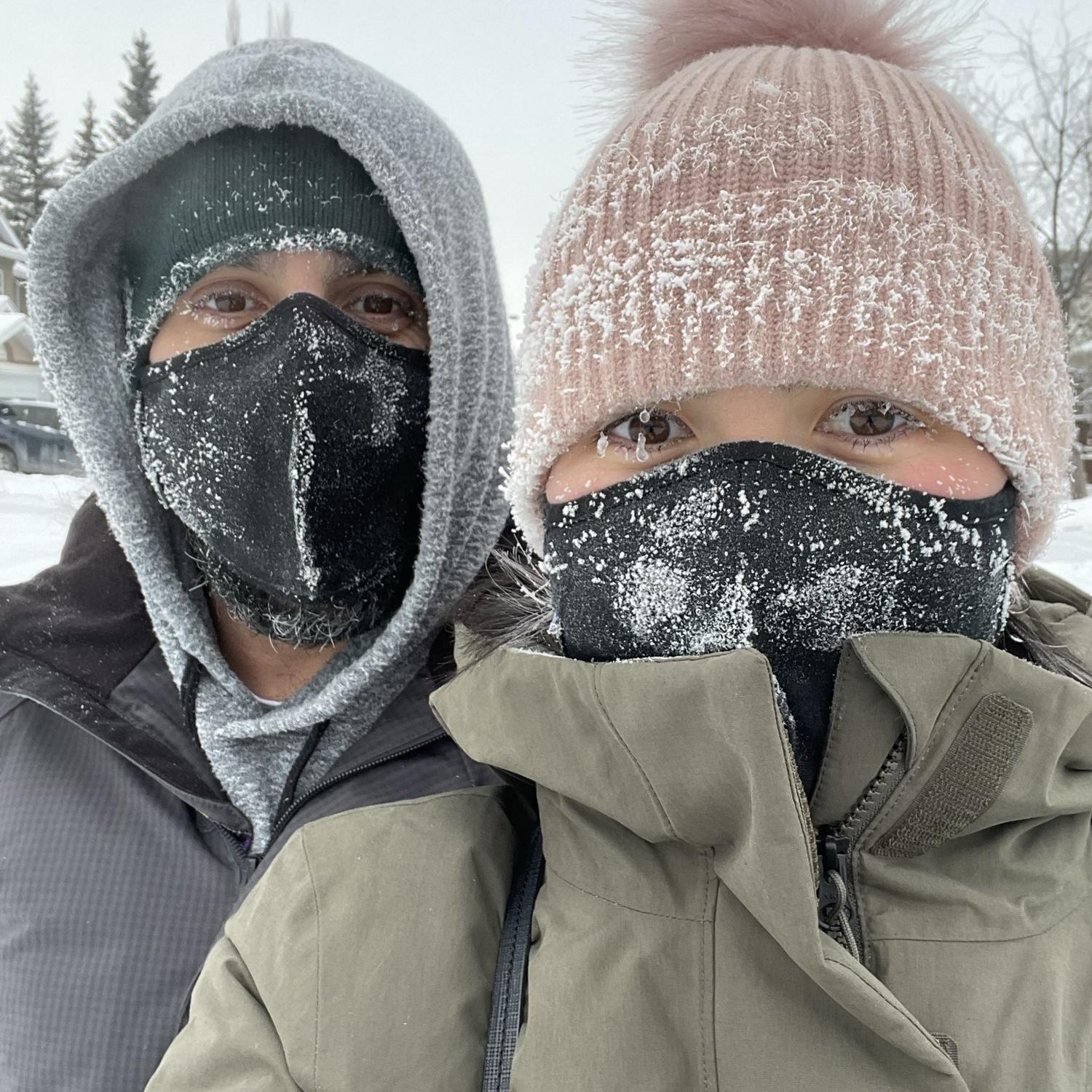 Winter in Allison’s hometown 🥶🥶🥶