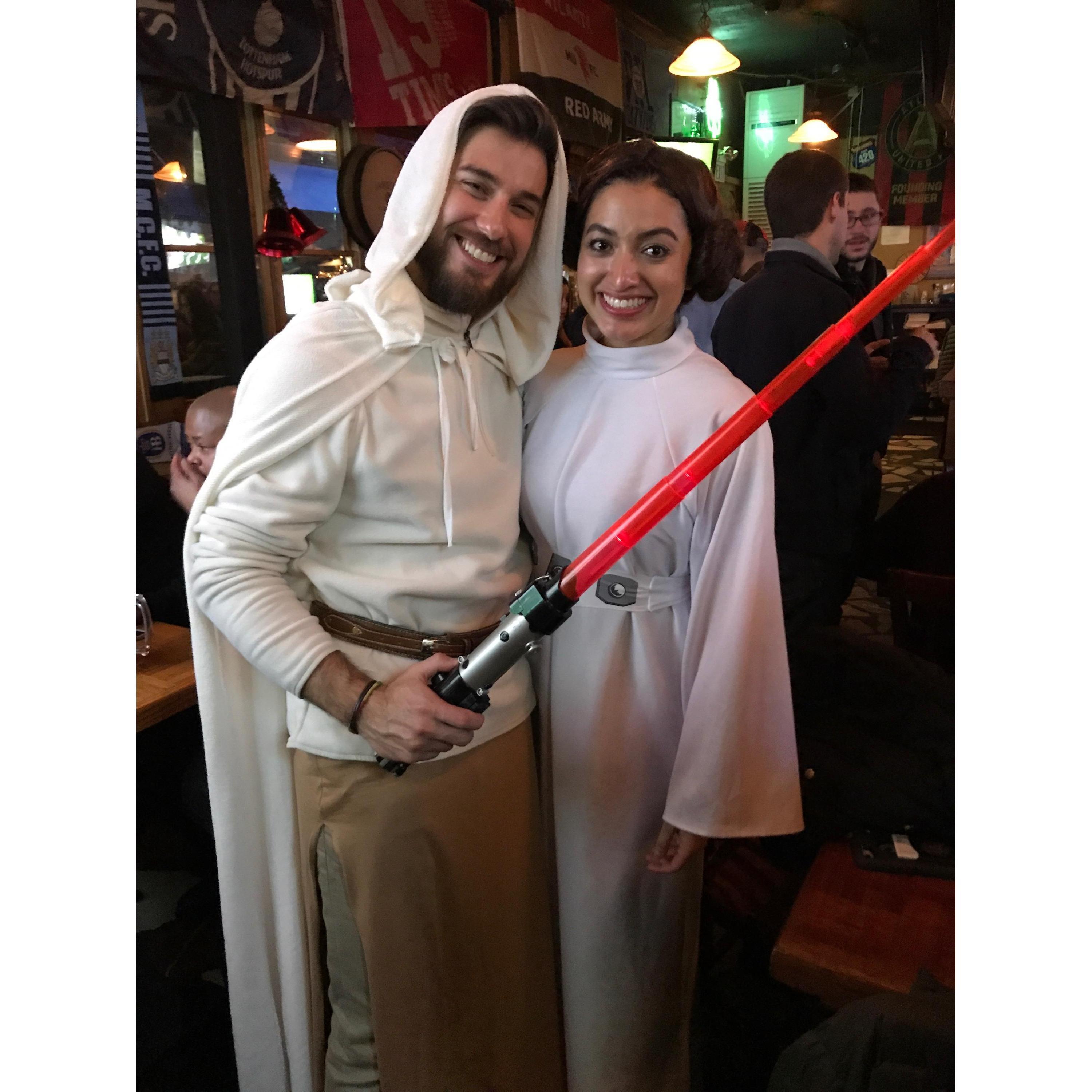 Sergio's surprise 30th Star Wars Pub Crawl