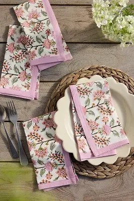 Gita Cotton Napkins, Set of 4