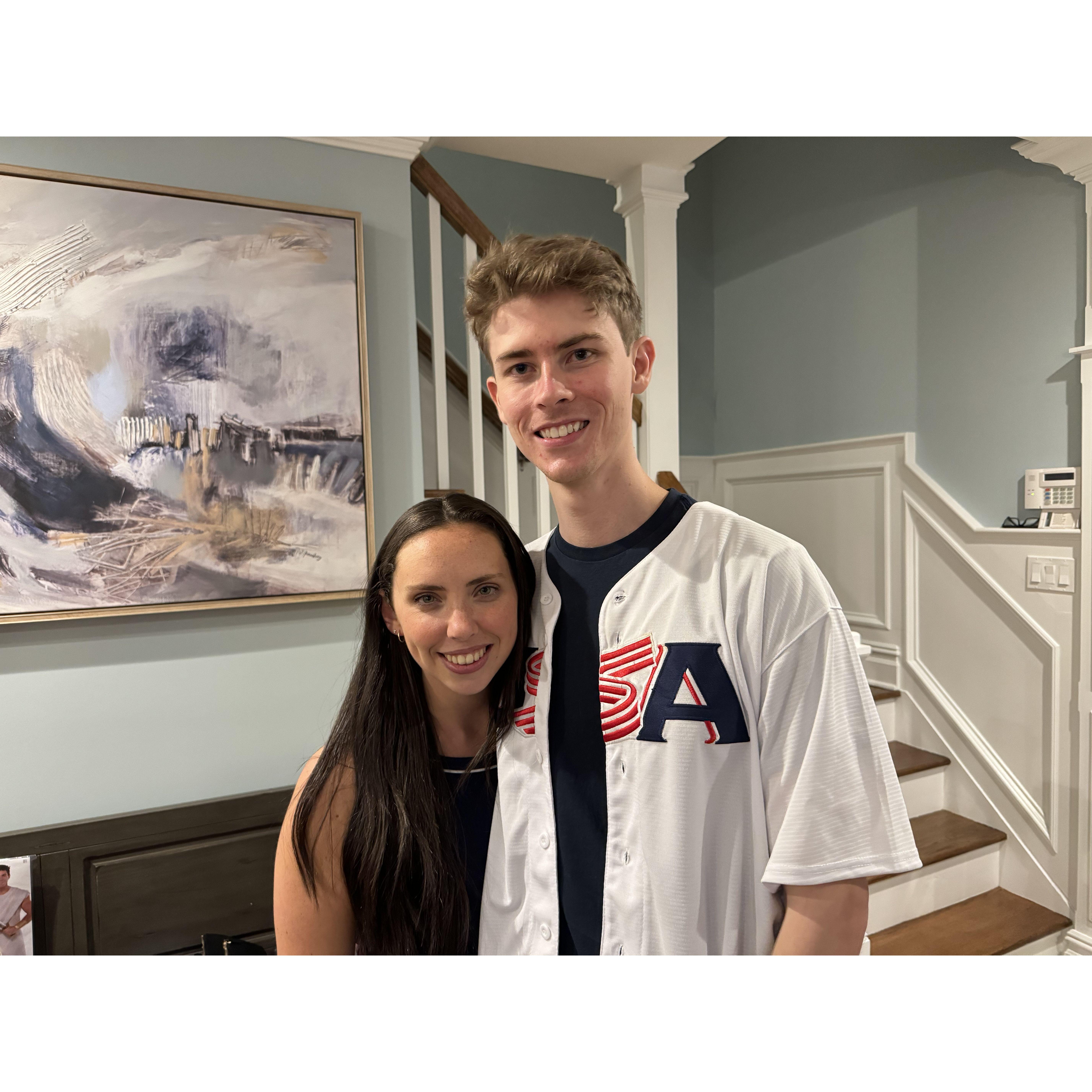 The day that we booked our wedding date/venue - August 2024