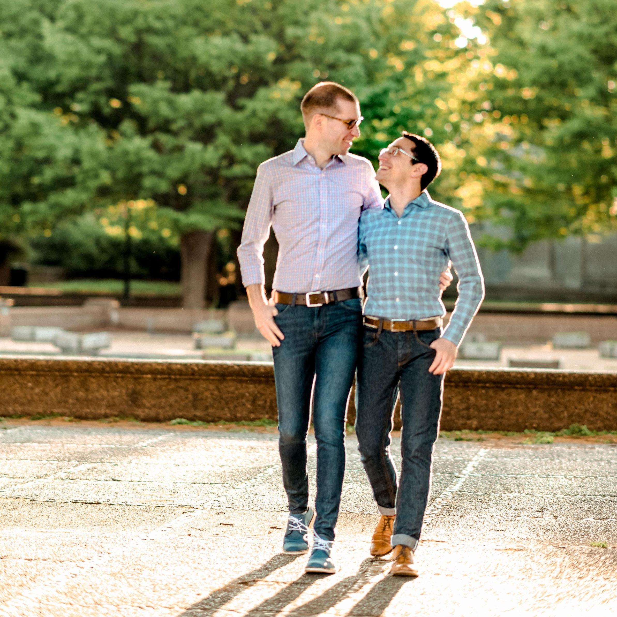 Engagement shoot @ Meridian Hill Park – April 2019