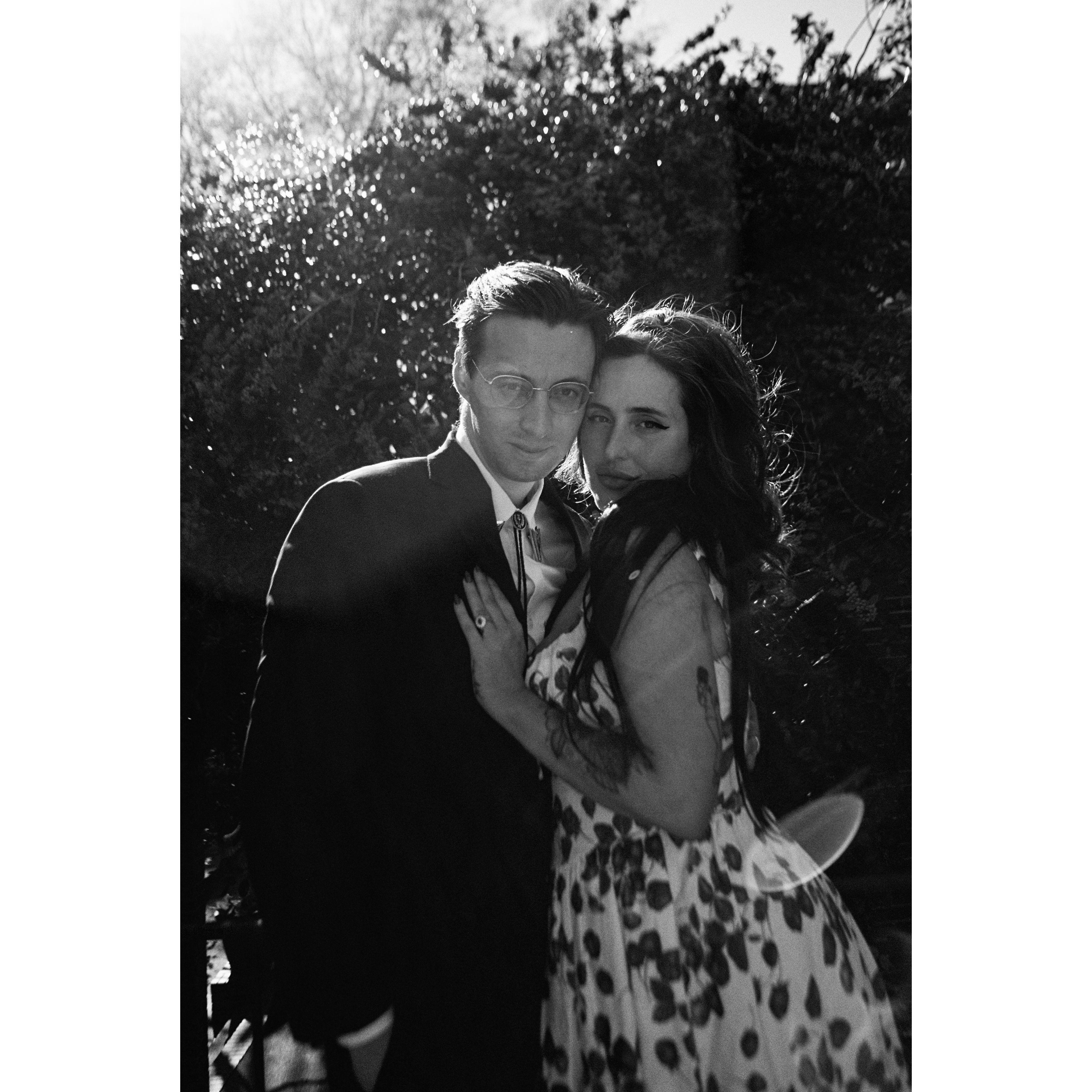 One of our favorite photos during the shoot with Arlaina