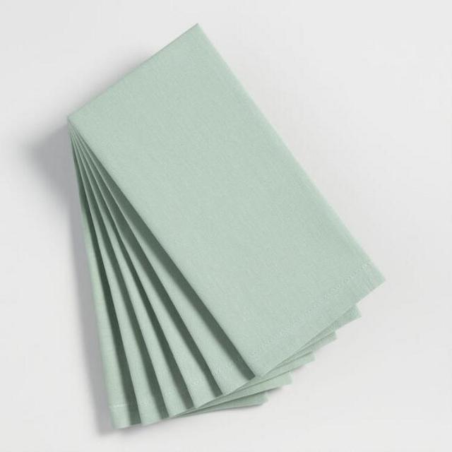 Jadeite Green Buffet Napkins Set of 6