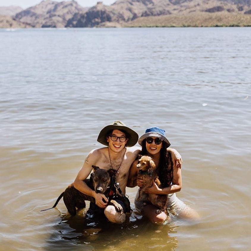 Saguaro Lake in July 2020