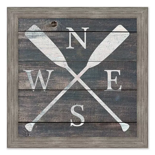 Art Cabin Compass Wall Art