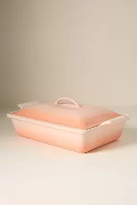 Le Creuset 4 QT Heritage Rectangular Covered Casserole