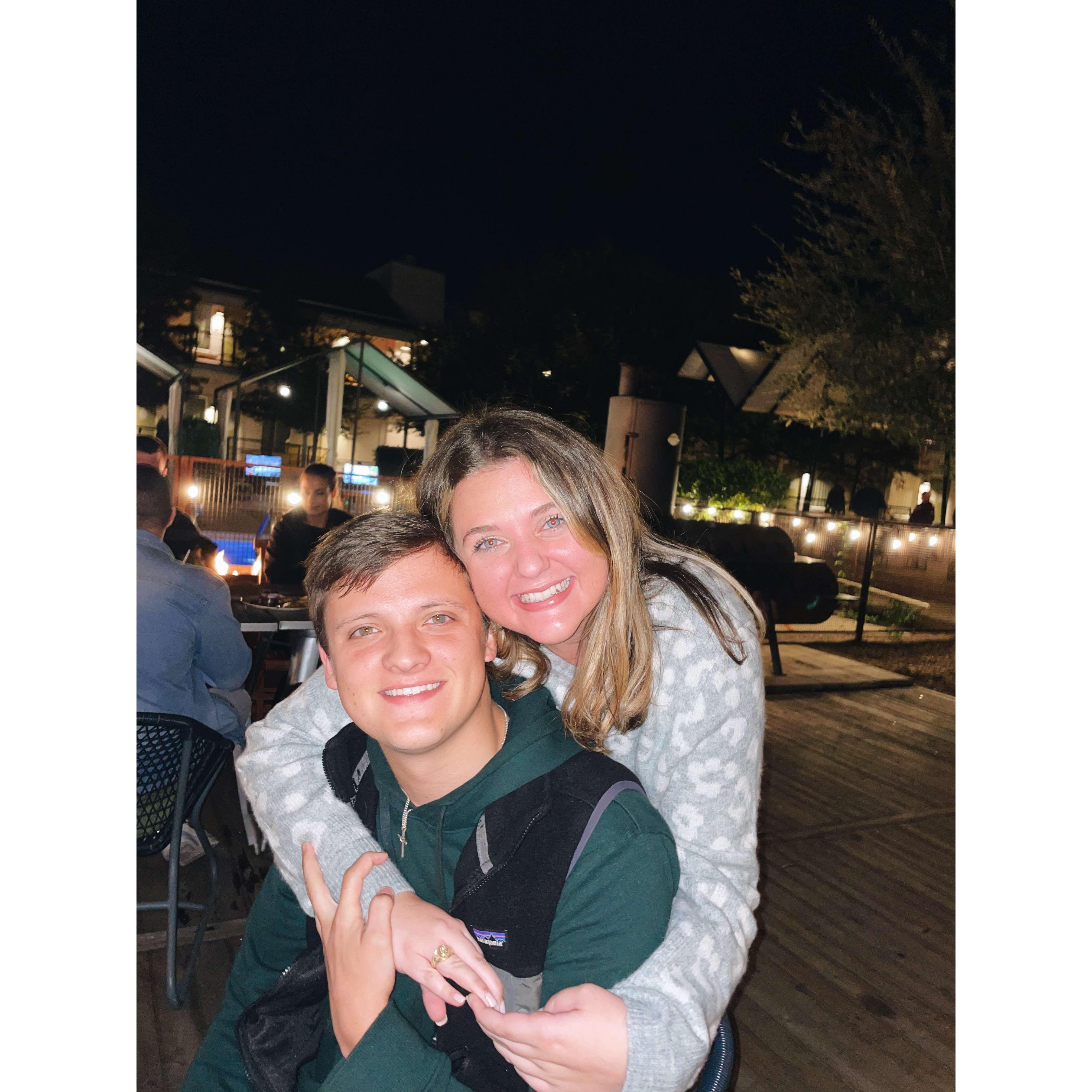 November 2021- Enjoyed lots of fall nights hanging out with friends and family!